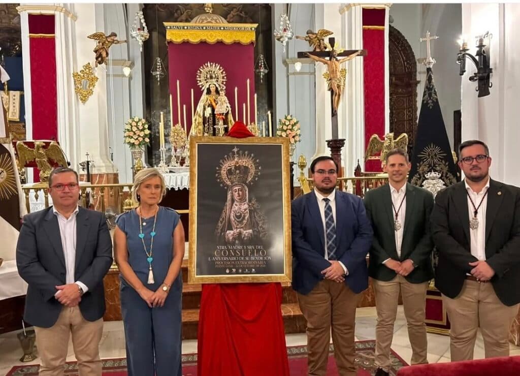 Presentan el cartel del 50 aniversario de Nuestra Señora del Consuelo
