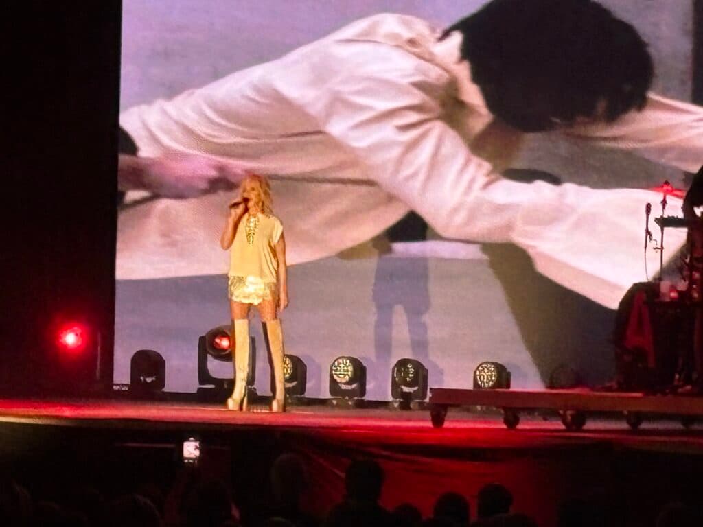 Ana Torroja y Miriam Rodríguez cubrieron de pop la noche del sábado de la Feria Real