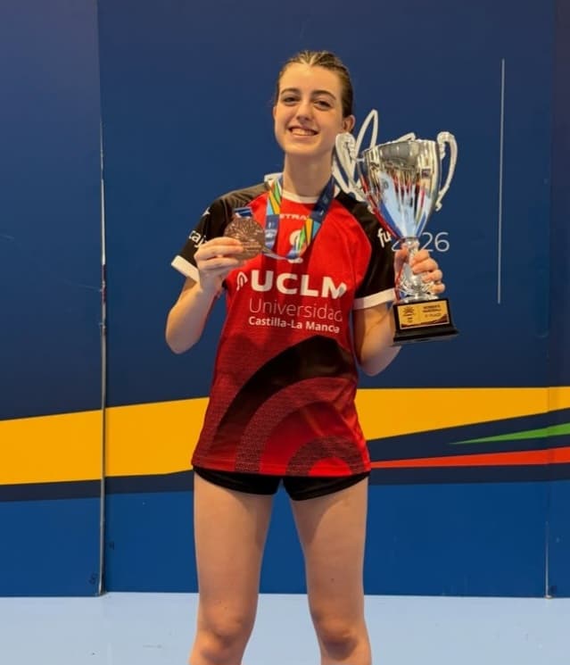 Rocío Campos, bronce en los Juegos Europeos de Deporte Universitario, disputados en Italia